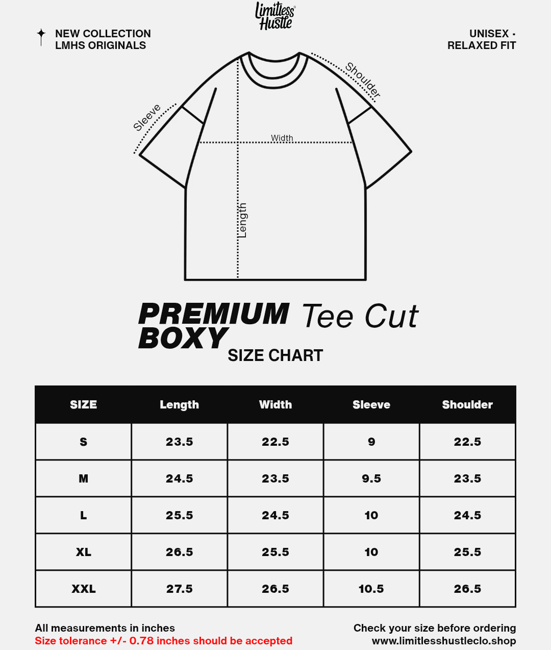Premium Tee Cut